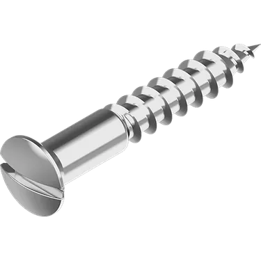 Träskruv kullerförsänkt skalle